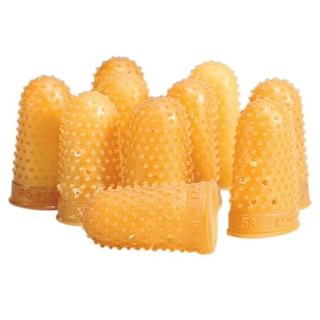 Swingline Rubber Finger Tips, Medium, Size 11-1/2, Finger Cots, 12 Count (Pack of 1) (5403