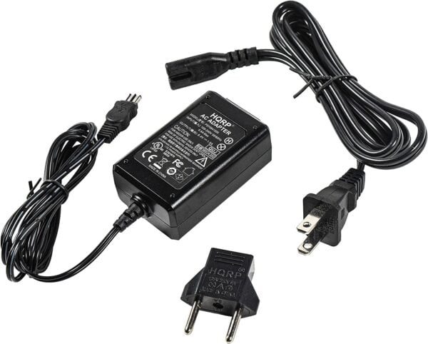 HQRP 8.4V AC Adapter Charger Compatible with Sony AC-L10A L10B L10C L10 L15 L100 HandyCam - Image 2