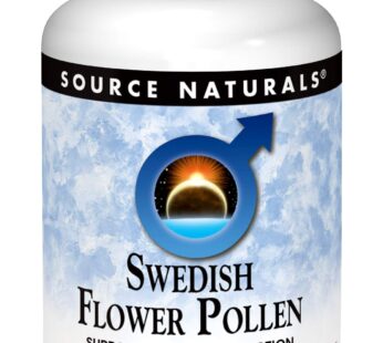 Source Naturals Swedish Flower Pollen Extract Supplement – 90 Tablets