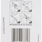 X-ACTO #11 Classic Fine Point Replacement Blades, 40 Count - Image 2