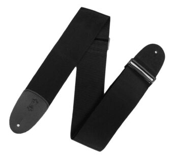 Levy’s Leathers M8P3-BLK 3″ Polypropylene Guitar Strap, Black