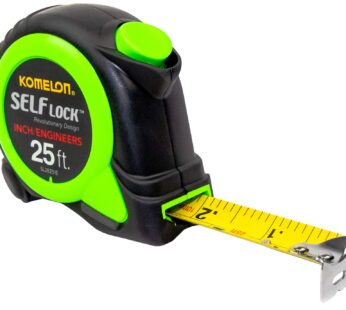 Komelon SL2825IE 25ft. Self Lock Tape Measure