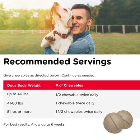 Nutri-Vet Advanced Strength Hip & Joint Chewable Dog Supplements | Formulated with Glucosa - Image 5