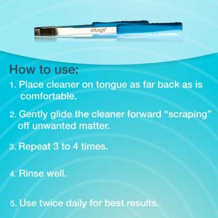 DrTung?s Stainless Tongue Scraper - Tongue Cleaner for Adults, Kids, Helps Freshens Breath - Image 5