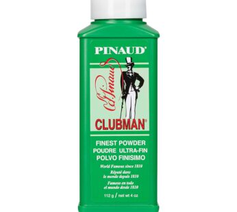 Clubman Pinaud Finest Powder, White, Skin Soothing, 4 oz