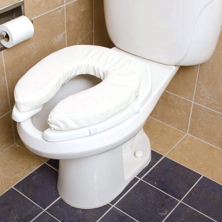 DMI Raised Toilet Seat Cushion Seat Cushion and Seat Cover to Add Extra Padding to the Toi - Image 4