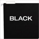 Pendaflex Recycled Hanging Folders, Letter Size, Black, 1/5 Cut, 25/BX (81605) - Image 3