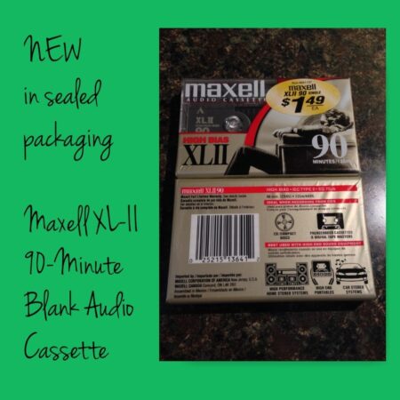 Maxell XL-II 90-Minute Blank Audio Cassette