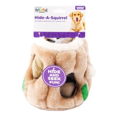 Outward Hound Hide A Squirrel Plush Dog Toy Puzzle, Large - Image 9