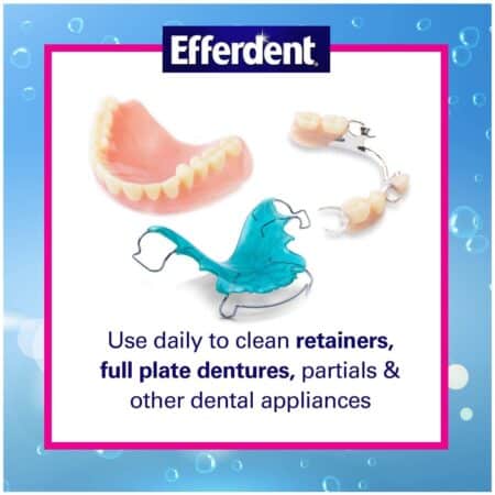 Efferdent Anti-Bacterial Denture Cleanser-126 Count - Image 4