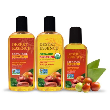 Desert Essence 100% Pure Jojoba Oil - 2 Fl Oz - Haircare & Skincare Essential Oil - Suitab - Image 6