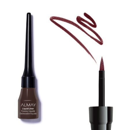 Almay Liquid Eyeliner, Waterproof and Longwearing, Hypoallergenic, Cruelty Free, -Fragranc - Image 2