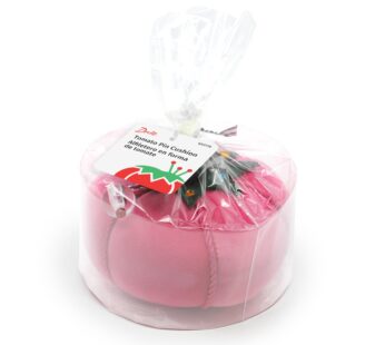 Dritz (DRIT4) Tomato Pin Cushion, Size 5-Inch, Pink Velvet