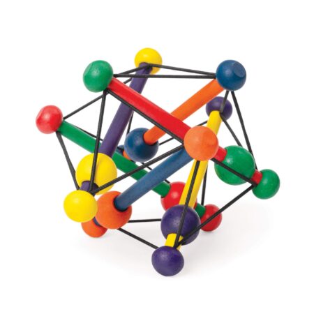 Manhattan Toy Skwish Classic Rattle and Teether Grasping Activity Toy - Image 2