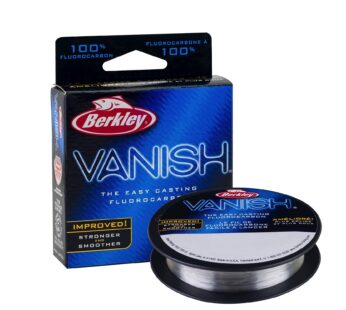 Berkley Vanish?, Clear, 14lb | 6.3kg, 110yd | 100m Fluorocarbon Fishing Line, Suitable for