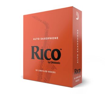 D?Addario Woodwinds – Rico Alto Sax Reeds – RJA1025 – Strength 2.5, 10-Pack