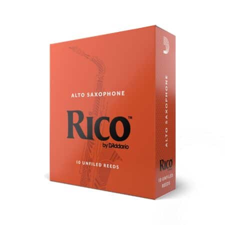 D?Addario Woodwinds - Rico Alto Sax Reeds - RJA1025 - Strength 2.5, 10-Pack