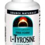 Source Naturals L-Tyrosine -Free Form Amino Acid Supplement - 100 Tablets