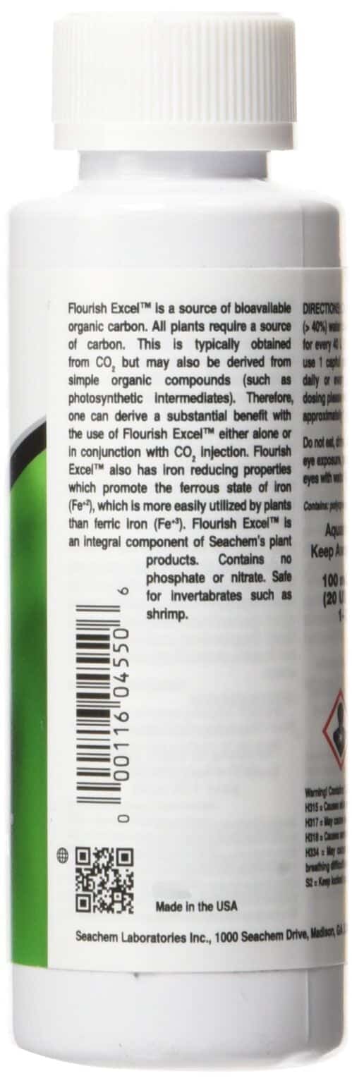 Seachem Flourish Excel Bioavailable Carbon - Organic Carbon Source for Aquatic Plants 100 - Image 2
