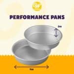 Wilton Performance Pans Aluminum Round Cake Pan, 9 x 2 in., Pack of 2 - Image 3