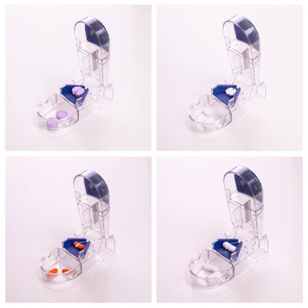Apex Ultra Pill Cutter - Pill Splitter With Retracting Blade Guard - For Cutting Small Pil - Image 4