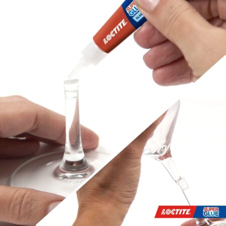 Loctite Glass Glue, Dishwasher Safe, Dries Clear & Fast Bonding, Works on Tinted Glass, Pl - Image 5