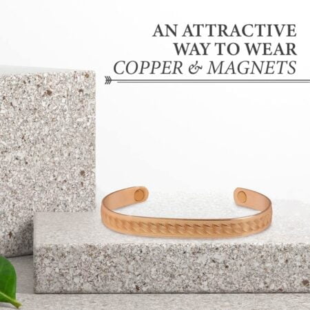 Sabona Copper Rope Magnetic Wristband, Copper Wristband, Large, 6.5? - Image 3