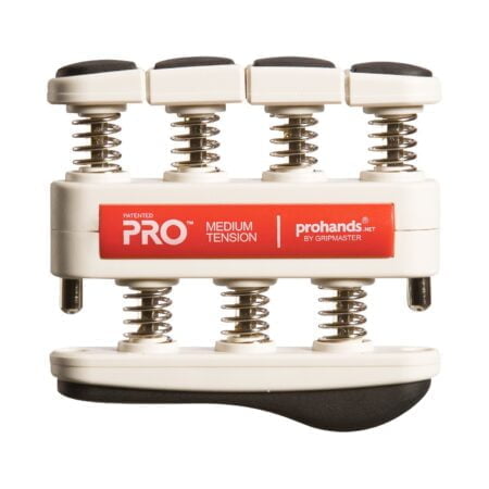 Prohands PRO Hand Exerciser, Finger Exerciser (Hand Grip Strengthener), Spring-Loaded, Fin