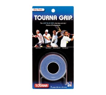 Tourna Grip Original Length Dry Feel Tennis Grip (3 Grips)