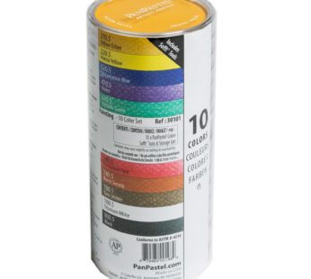 30101 Ultra Soft Artist Pastel 10 Color Painting Set by PanPastel, Includes Sofft Tools