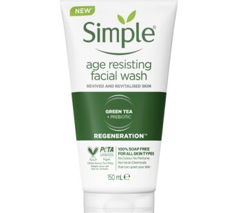 Simple Regeneration Age Resisting Facial Wash 150 ml