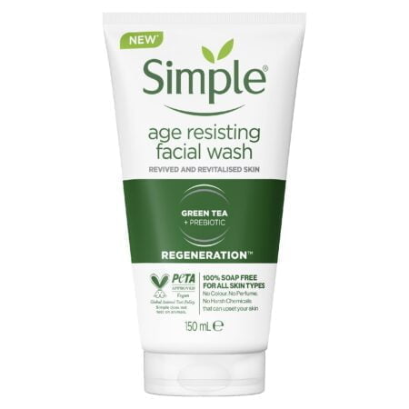 Simple Regeneration Age Resisting Facial Wash 150 ml