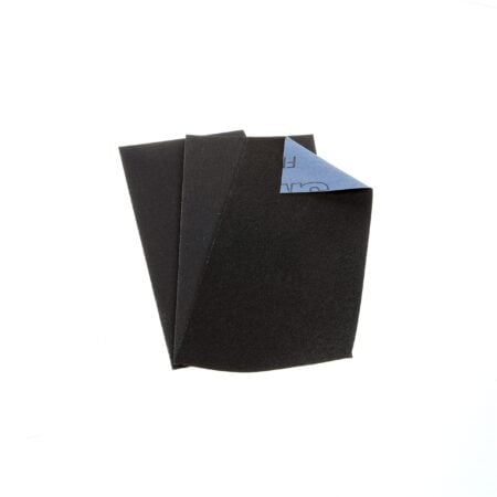 3M Emery Cloth Sandpaper, For Sanding Metal Surfaces, 3 Sheets, 3.67-in x 9-in, Assorted G - Image 2
