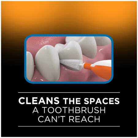 DenTek Easy Brush Interdental Cleaners | Brushes Between Teeth | Standard | Mint Flavor | - Image 4