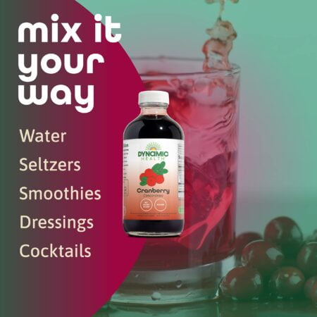 Dynamic Health Pure Cranberry Juice Concentrate, Unsweetened, Natural Antioxidant Support, - Image 4
