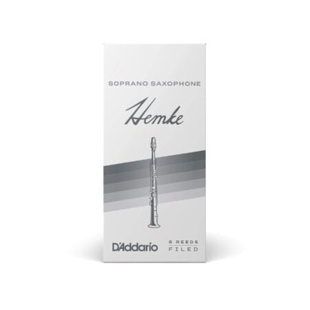 D'Addario Woodwinds Rico Hemke Soprano Sax Reeds, Strength 2.5, 5-pack - Image 2