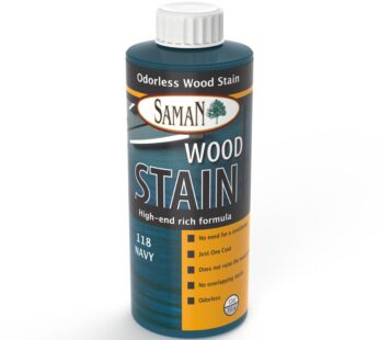 SamaN Interior Water Based Wood Stain – Natural Stain for Furniture, Moldings, Wood Paneli