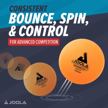 JOOLA Training 3 Star Table Tennis Balls 12, 60, or 120 Pack - 40+mm Regulation Bulk Ping - Image 4