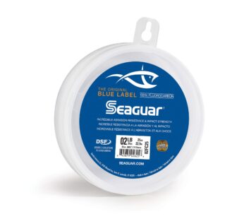 Seaguar Blue Label 100% Flourocarbon Fishing Line (DSF), 2lbs, 25yds Break Strength/Length