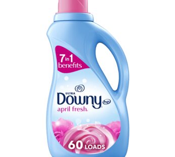 Downy Ultra Laundry Liquid Fabric Softener (Fabric Conditioner), April Fresh, 44 fl oz, 60