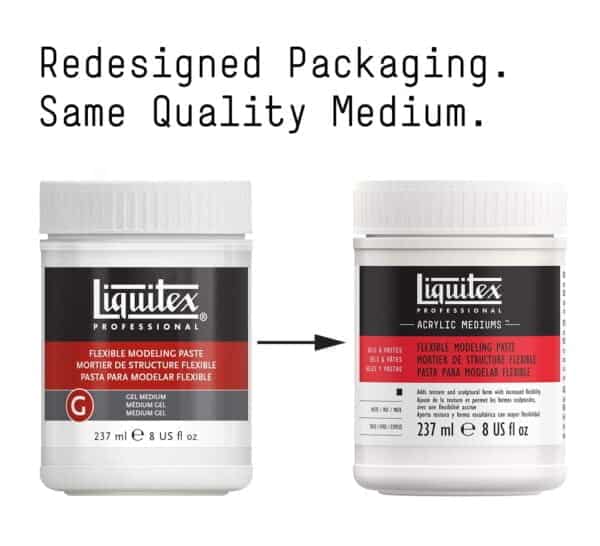 Liquitex Professional Flexible Modeling Paste, 237ml (8-oz) - Image 2