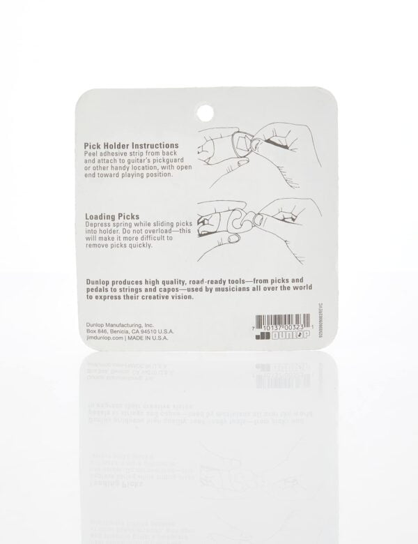Jim Dunlop Series 5005 Pickholder, 1 Pack, BLACK - Image 3