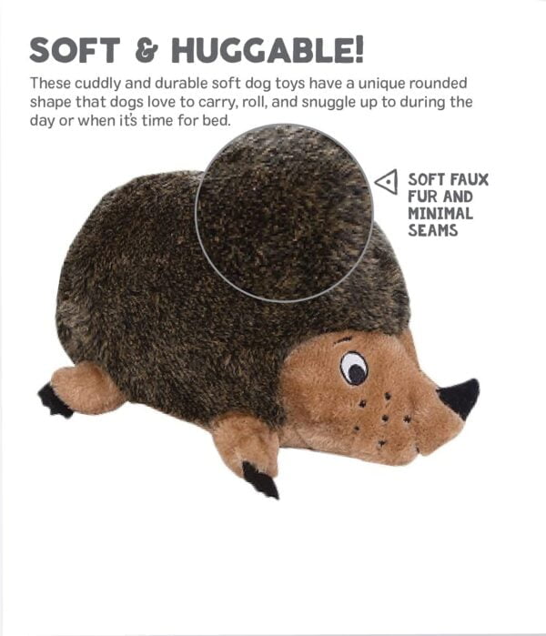 Outward Hound, Hedgehogz Plush Dog Toy, Medium - Image 2