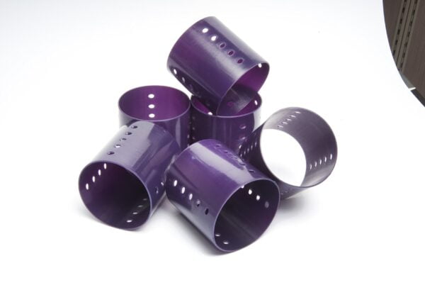 Diane Magnetic Rollers Pack of 6 Hair Rollers for Women and Girls Diameter 3 Inch Purple, - Image 4