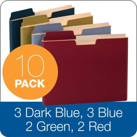 Pendaflex Globe-Weis/Pendaflex File Folder Pockets, 150 Sheet Capacity, Letter Size, Doubl - Image 4