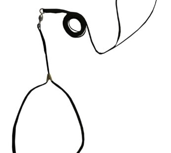 Resco Professional Cordo-Hyde Spinner Show Dog Lead with Built in Swivel and Neck Pad, 3/1