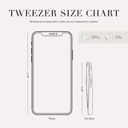 Tweezerman Slant Tweezer -Blue Jewel Model No. 1230-B09R, multi - Image 2