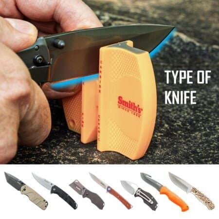 Smith's CCKS 2-Step Knife Sharpener - Yellow - 2-Step Preset Coarse & Fine Slots - Outdoor - Image 4