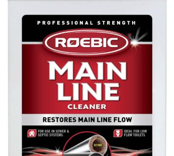 Roebic K-97 Main Line Cleaner: Exclusive Bacteria Digests Paper, Fats, and Grease in Sewer