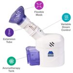 MABIS Facial Steamer, Steam Inhaler, FSA Eligible, Vaporizer or Vocal Steamer with Aromath - Image 4